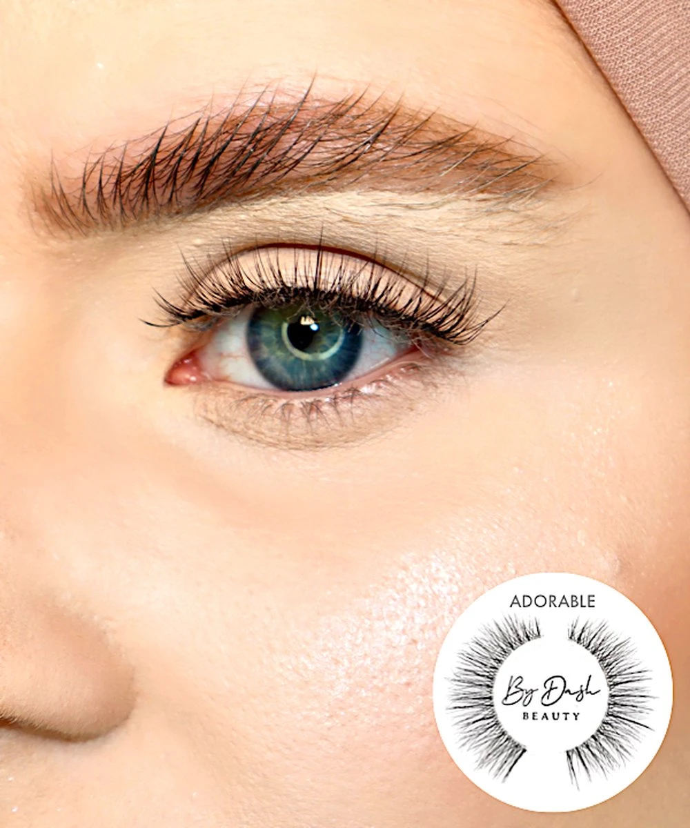 By Dash Beauty - Adorable - Valse Wimpers - Nepwimpers - 3D Faux Mink Lashes - Luxury Lashes 5 By Dash Beauty - Adorable - Valse Wimpers - Nepwimpers - 3D Faux Mink Lashes - Luxury Lashes - Afbeelding 3