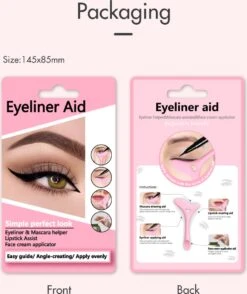 Eyeliner Tool - Wing - Winged Eyeliner - Eyeliner Aid - Applicator - Eyeliner Helper - Mascara Helper - Perfecte Eyeliner - Perfect - Eye Make-Up Tool - 14 Eyeliner Tool - Wing - Winged Eyeliner - Eyeliner Aid - Applicator - Eyeliner Helper - Mascara Helper - Perfecte Eyeliner - Perfect - Eye Make-Up Tool - -Cosmetica Winkel 1007x1200 1