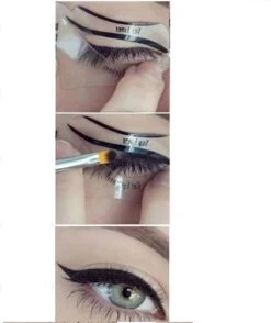 GEAR 3000® Eyeliner Stempel - Stamp - Stencil - Wing - Sjabloon - Smokey Eyes - Herbruikbaar 2 Stuks 8 GEAR 3000® Eyeliner Stempel - Stamp - Stencil - Wing - Sjabloon - Smokey Eyes - Herbruikbaar 2 Stuks -Cosmetica Winkel 1009x1200