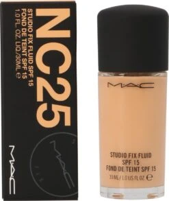 MAC Cosmetics Studio Fix Fluid Foundation - NC25 29 MAC Cosmetics Studio Fix Fluid Foundation - NC25 -Cosmetica Winkel 1011x1200 2