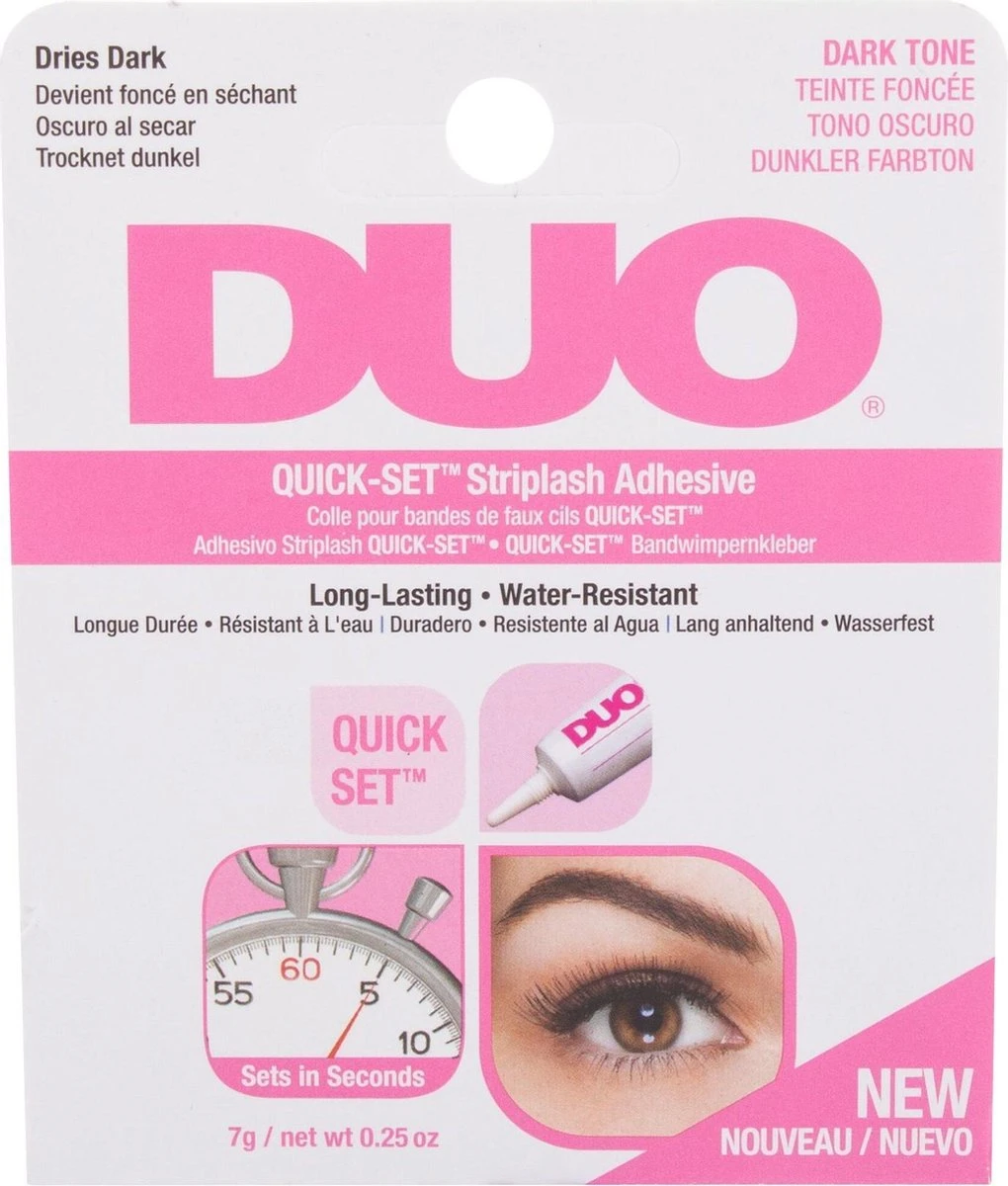 Ardell - Duo Quick - Wimperlijm - Dark Tone - Waterbestendig - Long Lasting 5 Ardell - Duo Quick - Wimperlijm - Dark Tone - Waterbestendig - Long Lasting - Afbeelding 3
