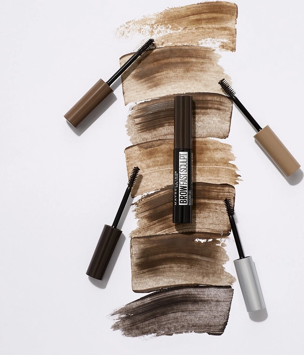 Maybelline Brow Fast Sculpt - 04 Medium Brown - Wenkbrauwgel 6 Maybelline Brow Fast Sculpt - 04 Medium Brown - Wenkbrauwgel - Afbeelding 4