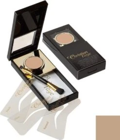 Christian Tan - Bruin - Wenkbrauwpoeder -Cosmetica Winkel 1033x1200 1