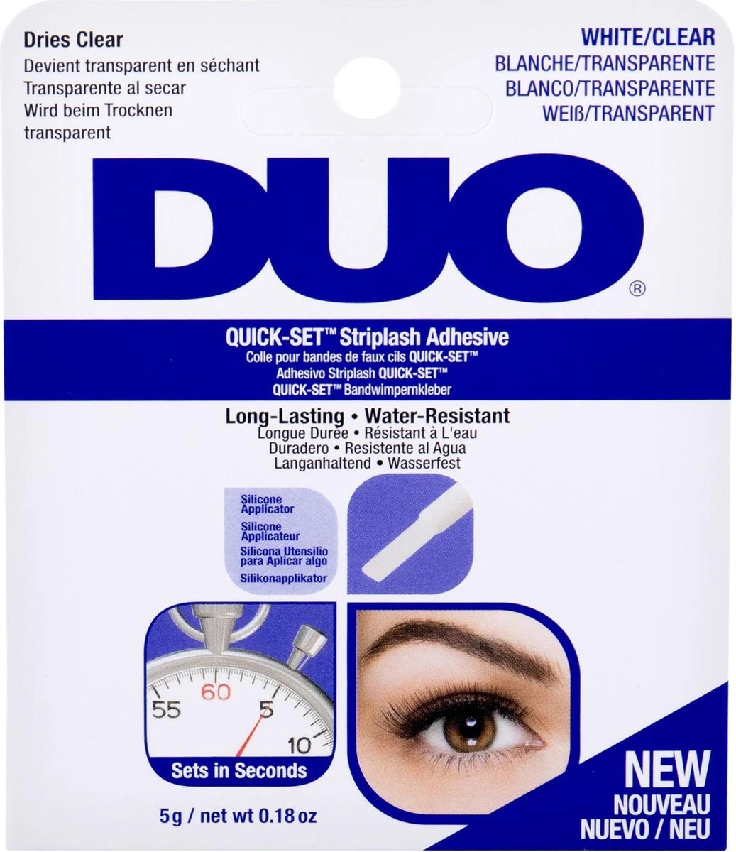 DUO - Quick-Set Lash Adhesive Brush-On Wimperlijm - Clear 3 DUO - Quick-Set Lash Adhesive Brush-On Wimperlijm - Clear