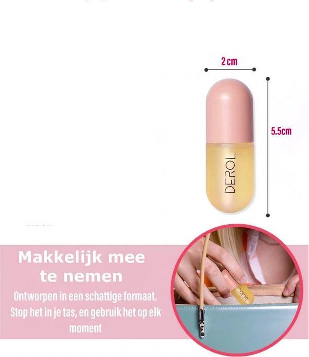 Natuurlijke Lip Plumper | Plumping | Vollere Lippen In 2 Min | Lip Vergroter| Lip Maximizer | Gember Extract & Vitamine E 8 Natuurlijke Lip Plumper | Plumping | Vollere Lippen In 2 Min | Lip Vergroter| Lip Maximizer | Gember Extract & Vitamine E - Afbeelding 6