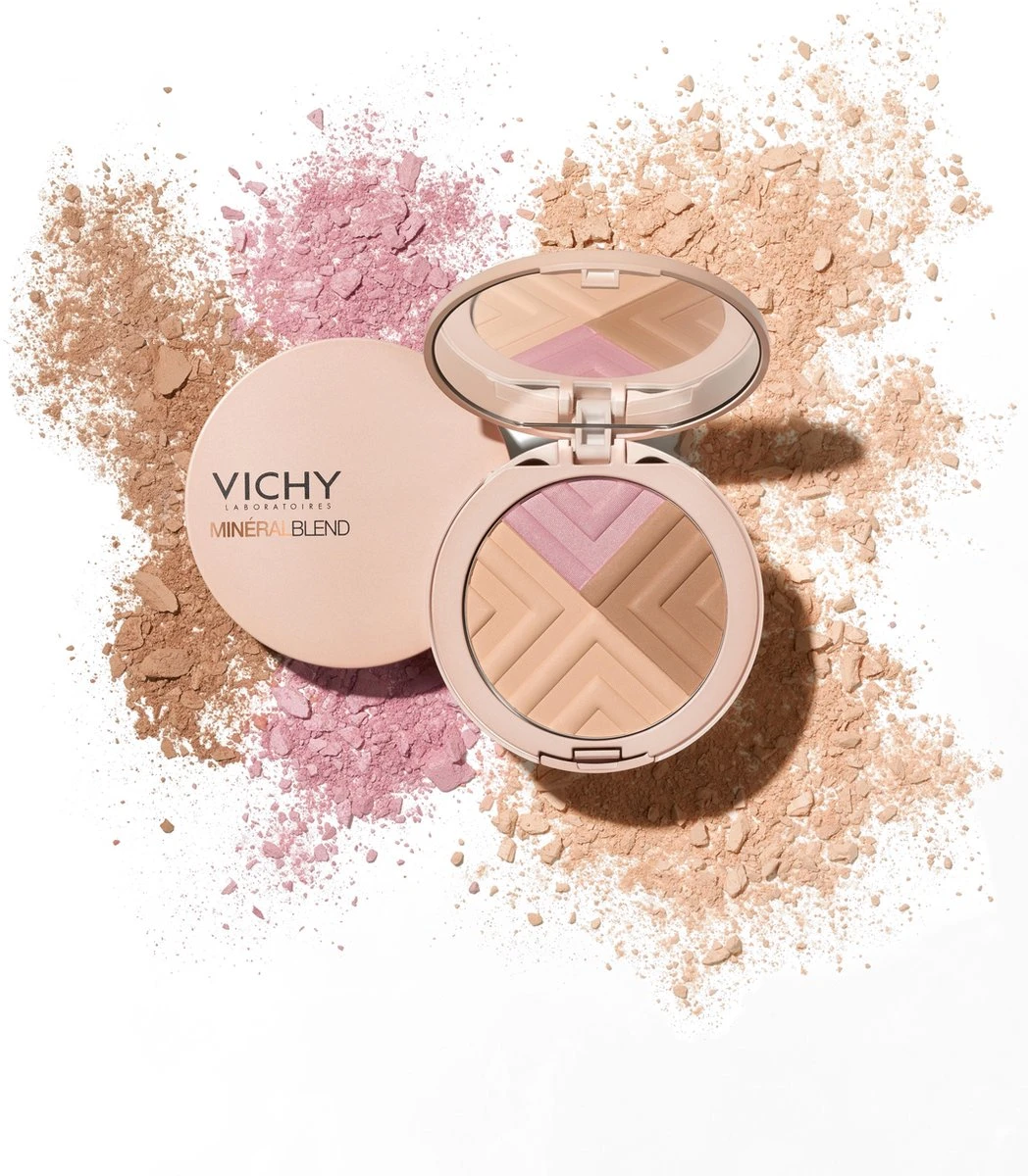 Vichy Minéralblend Gezichtspoeder - Medium - 9G - Matte Finish 9 Vichy Minéralblend Gezichtspoeder - Medium - 9G - Matte Finish - Afbeelding 7