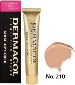Dermacol - Make-Up Cover Make-Up For A Clear And Unified Skin 30 Ml - # 210 27 Dermacol - Make-Up Cover Make-Up For A Clear And Unified Skin 30 Ml - # 210 -Cosmetica Winkel 1058x1200 1