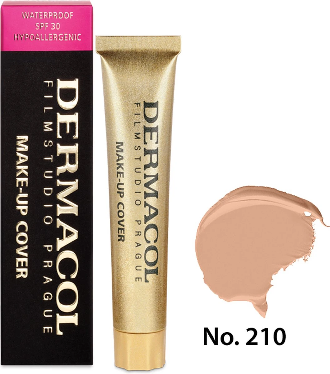 Dermacol - Make-Up Cover Make-Up For A Clear And Unified Skin 30 Ml - # 210 13 Dermacol - Make-Up Cover Make-Up For A Clear And Unified Skin 30 Ml - # 210 - Afbeelding 11