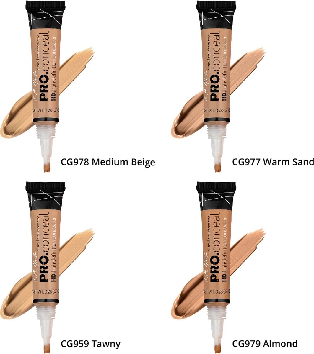 LA Girl - HD PRO Concealer - Natural 8 LA Girl - HD PRO Concealer - Natural - Afbeelding 6