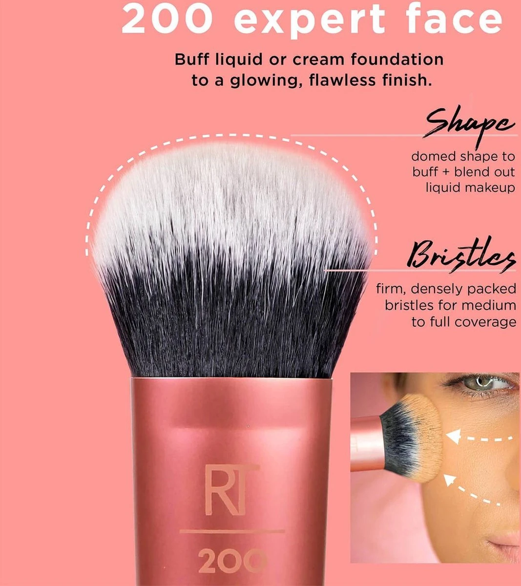 Real Techniques Everyday Essentials Kwastenset - Kwastenset - Blush, Foundation, Shadow, Highlighter En Concealer Kwastenset 7 Real Techniques Everyday Essentials Kwastenset - Kwastenset - Blush, Foundation, Shadow, Highlighter En Concealer Kwastenset - Afbeelding 5