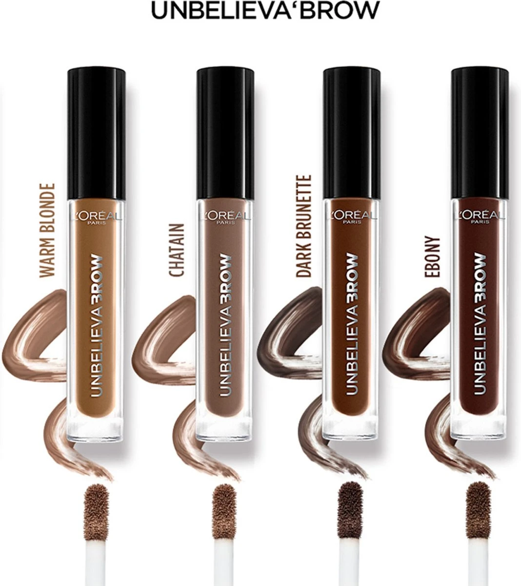 L'Oréal Paris Unbelieva Brow Wenkbrauwgel - 104 Chatain - Licht Bruin - Waterproof - 3.4 Ml 8 L'Oréal Paris Unbelieva Brow Wenkbrauwgel - 104 Chatain - Licht Bruin - Waterproof - 3.4 Ml - Afbeelding 6