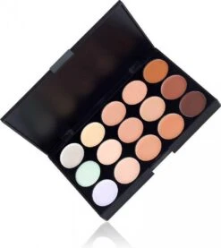 Evvie Contouring Set/ Concealer Palette Met 10-delige Kabuki Kwasten Set 17 Evvie Contouring Set/ Concealer Palette Met 10-delige Kabuki Kwasten Set -Cosmetica Winkel 1069x1200 1