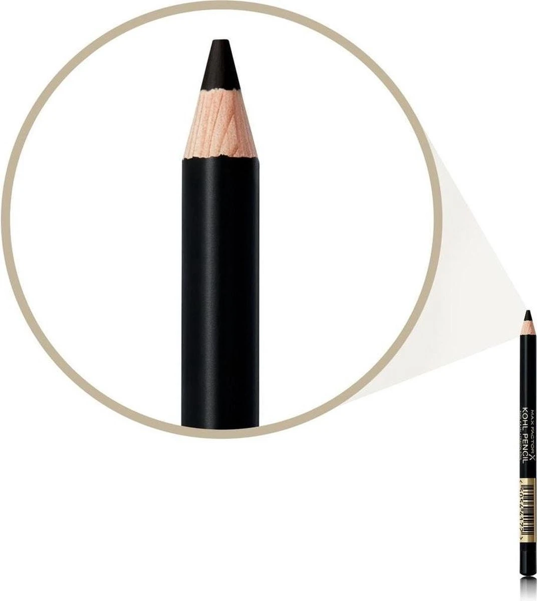 Max Factor Kohl Pencil - Eyeliner - 020 Black 6 Max Factor Kohl Pencil - Eyeliner - 020 Black - Afbeelding 4