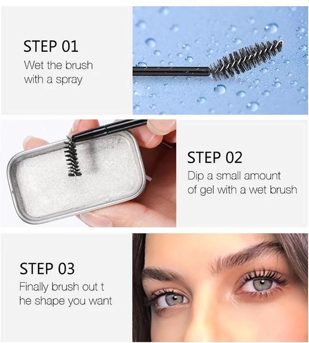 I.luxury - Brow Soap - Brow Styling Soap - 100% Vegan- Brow Lamination - Wenkbrauwgel- Instagram Brows - Tiktok 7 I.luxury - Brow Soap - Brow Styling Soap - 100% Vegan- Brow Lamination - Wenkbrauwgel- Instagram Brows - Tiktok - Afbeelding 5