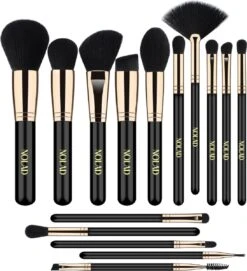 Nolad® - Make Up Kwasten Set - Professionele 15-delige Set - 100% VEGAN -Cosmetica Winkel 1094x1200 5