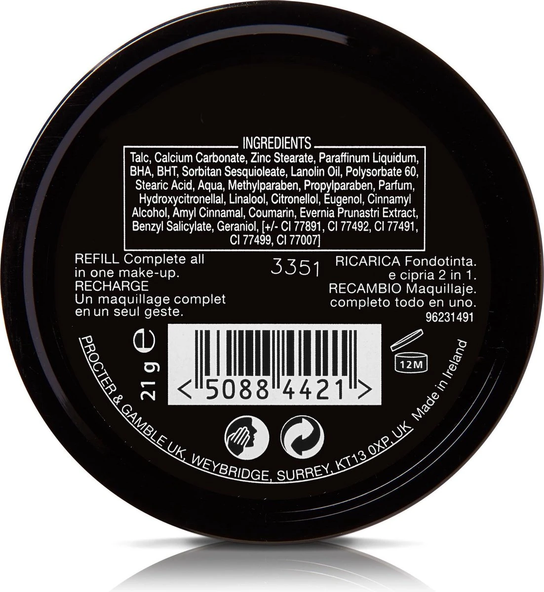 Max Factor Creme Puff Gezichtspoeder - 42 Deep Beige 9 Max Factor Creme Puff Gezichtspoeder - 42 Deep Beige - Afbeelding 7