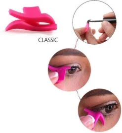 GEAR 3000® Eyeliner Stempel - Stamp - Stencil - Wing - Sjabloon - Herbruikbaar - Classic -Cosmetica Winkel 1104x1200