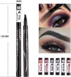 LULAA Microblade Pen - Watervaste Wenkbrauwpen - DONKERBRUIN - Waterproof Tattoo Pen - Make Up - Microblading - Eyebrow 10 LULAA Microblade Pen - Watervaste Wenkbrauwpen - DONKERBRUIN - Waterproof Tattoo Pen - Make Up - Microblading - Eyebrow -Cosmetica Winkel 1106x1200 1