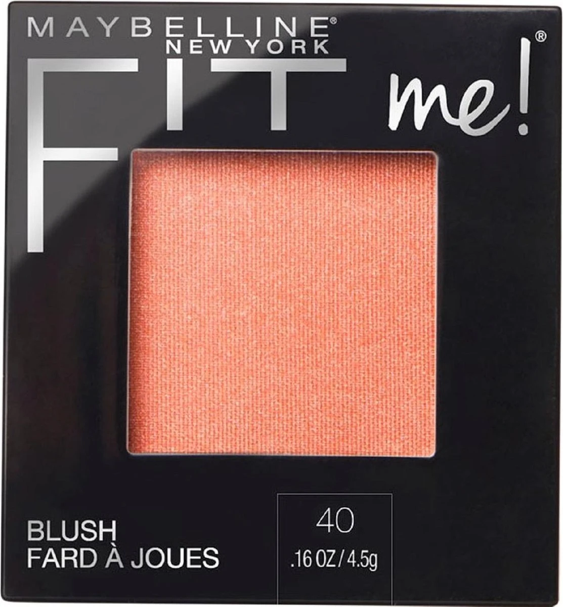 Maybelline Fit Me Blush - 40 Peach - Oranje - Natuurlijk Ogende Rouge 13 Maybelline Fit Me Blush - 40 Peach - Oranje - Natuurlijk Ogende Rouge - Afbeelding 11