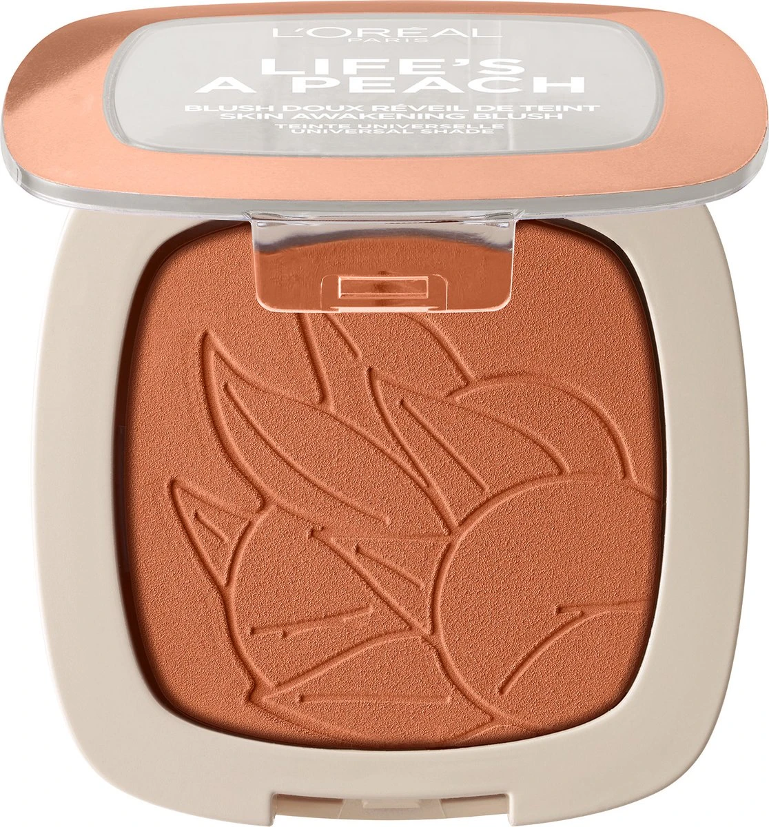 L’Oréal Paris Make-Up Designer Wake Up & Glow Blush - 01 Life's A Peach - Blush 4 L’Oréal Paris Make-Up Designer Wake Up & Glow Blush - 01 Life's A Peach - Blush - Afbeelding 2