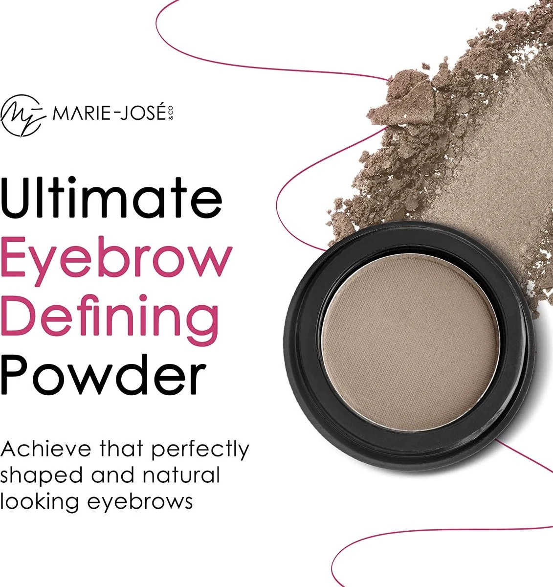 Wenkbrauwpoeder Donkerblond - Taupe - Wenkbrauw Make-up - Zachte, Natuurlijke Wenkbrauwen - Marie-José & Co 6 Wenkbrauwpoeder Donkerblond - Taupe - Wenkbrauw Make-up - Zachte, Natuurlijke Wenkbrauwen - Marie-José & Co - Afbeelding 4