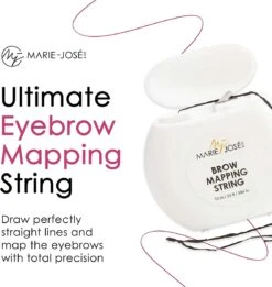 Marie-José & Co - Brow Mapping String - Voor Henna Brows & Microblading - Kleur Draad: Zwart - 1 X 10 M - 50 Toepassingen 8 Marie-José & Co - Brow Mapping String - Voor Henna Brows & Microblading - Kleur Draad: Zwart - 1 X 10 M - 50 Toepassingen -Cosmetica Winkel 1137x1200 4