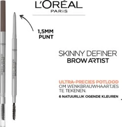 L’Oréal Paris Brow Artist Skinny Definer Wenkbrauwpotlood - 101 Blonde - Ultradun -Cosmetica Winkel 1152x1200 1