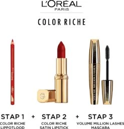 L’Oréal Paris Make-Up Designer Color Riche Satin Lipstick - 231 Sepia Silk - Nude - Verzorgende Lippenstift Met Arganolie Voor Een Comfortabel Gevoel - 4,54 Gr 21 L’Oréal Paris Make-Up Designer Color Riche Satin Lipstick - 231 Sepia Silk - Nude - Verzorgende Lippenstift Met Arganolie Voor Een Comfortabel Gevoel - 4,54 Gr -Cosmetica Winkel 1154x1200 1
