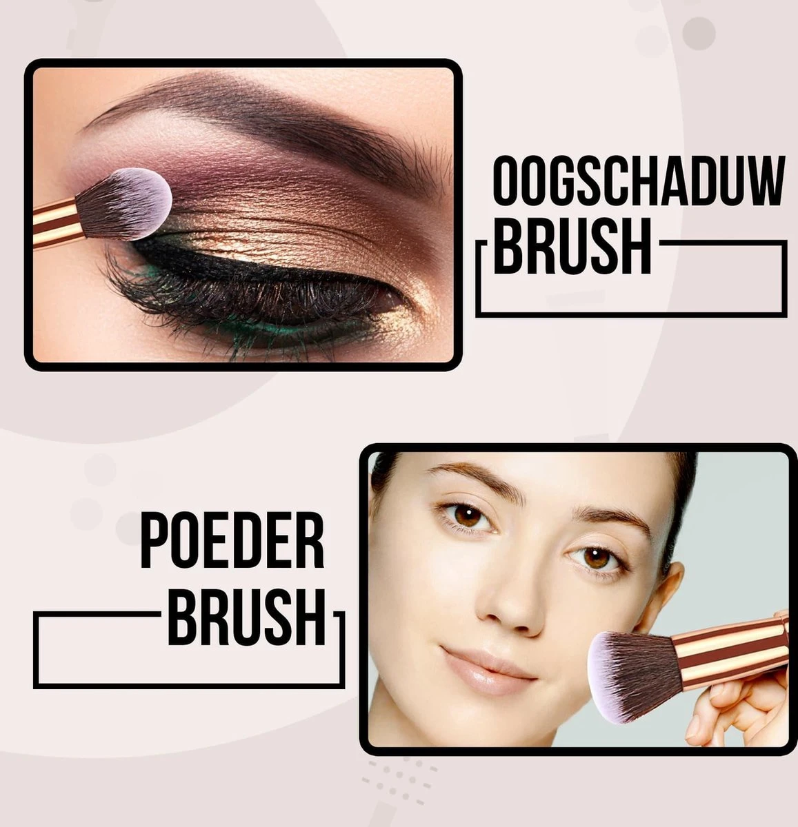 Luxe Make Up Kwasten Set - Make Up Brush - Oogschaduw – Beauty - Foundation Kwast - Poederkwast - Brush - Make Up - Cosmetica - Kwasten Set – Make Up Etui - Make Up Penselen Set – Make Up Set 10 Luxe Make Up Kwasten Set - Make Up Brush - Oogschaduw – Beauty - Foundation Kwast - Poederkwast - Brush - Make Up - Cosmetica - Kwasten Set – Make Up Etui - Make Up Penselen Set – Make Up Set - Afbeelding 8