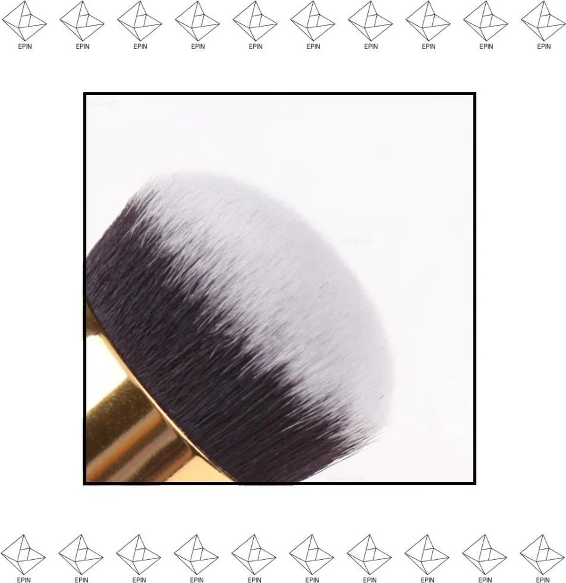 Merkloos EPIN | Poederkwast | Foundation Kwast | Powder Brush | Make-up Kwast | Roze Met Zilver 4 Merkloos EPIN | Poederkwast | Foundation Kwast | Powder Brush | Make-up Kwast | Roze Met Zilver - Afbeelding 2