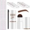Merkloos Wenkbrauw Stempel – Brow Stamp – Stempelset – Make Up – Bruin – Incl. 34 Sjablonen – Incl. Wenkbrauw Borstel – Waterproof - Herbruikbaar - Cadeau Voor Haar 2 Merkloos Wenkbrauw Stempel – Brow Stamp – Stempelset – Make Up – Bruin – Incl. 34 Sjablonen – Incl. Wenkbrauw Borstel – Waterproof - Herbruikbaar - Cadeau Voor Haar -Cosmetica Winkel 1169x1200 1