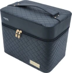 Confibel Make Up Koffer - Uitklapbaar - 5 Opbergbakken - Met Spiegel - Zwart 25 Confibel Make Up Koffer - Uitklapbaar - 5 Opbergbakken - Met Spiegel - Zwart -Cosmetica Winkel 1171x1200 5