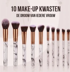 Luxe Make Up Kwasten Set - Make Up Brush - Oogschaduw – Beauty - Foundation Kwast - Poederkwast - Brush - Make Up - Cosmetica - Kwasten Set – Make Up Etui - Make Up Penselen Set – Make Up Set 14 Luxe Make Up Kwasten Set - Make Up Brush - Oogschaduw – Beauty - Foundation Kwast - Poederkwast - Brush - Make Up - Cosmetica - Kwasten Set – Make Up Etui - Make Up Penselen Set – Make Up Set -Cosmetica Winkel 1172x1200 7