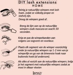 DIY Lash Extensions Start Kit - Wimperextensions - Lashes Home - Natural Lashes -Cosmetica Winkel 1173x1200