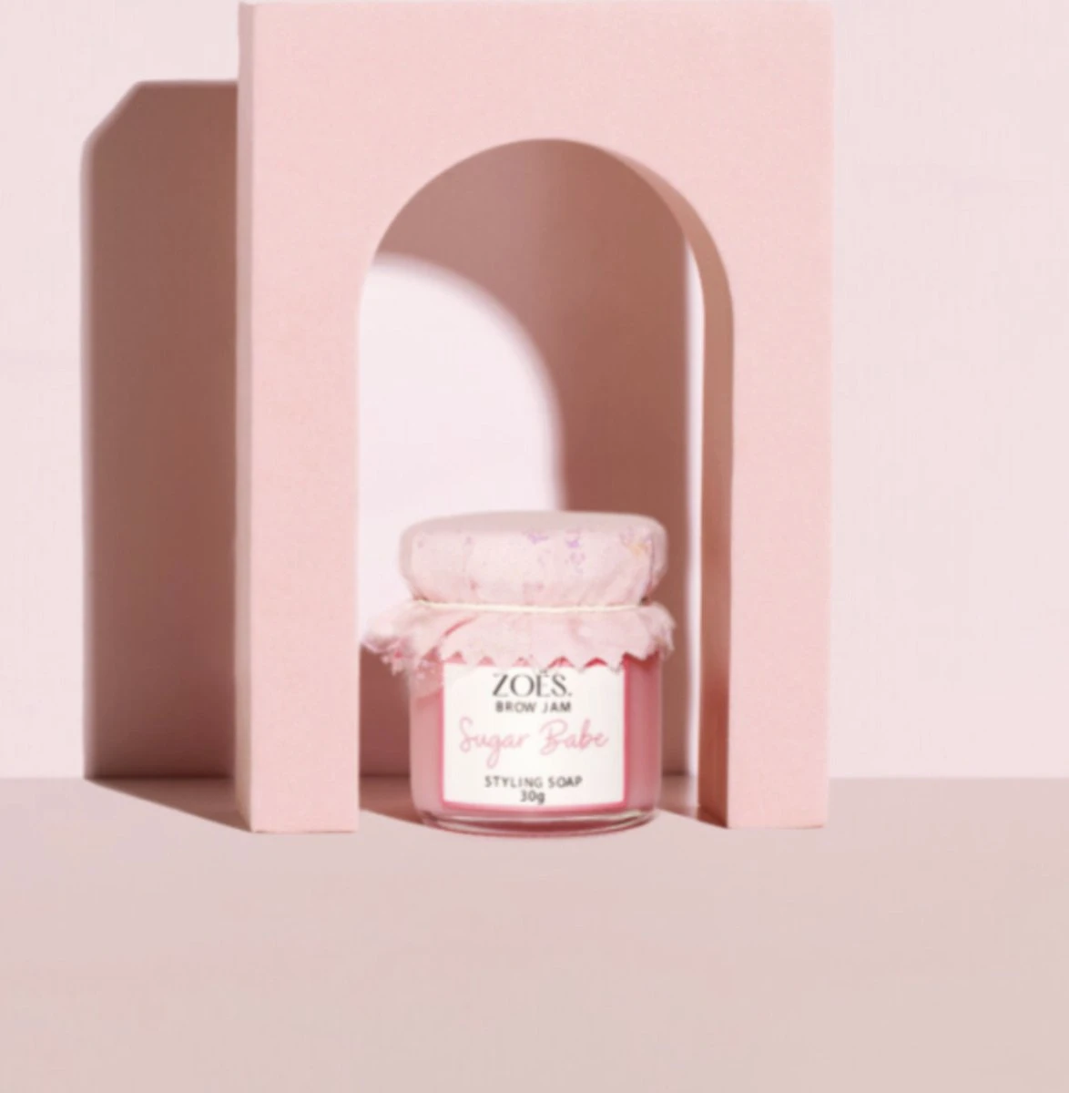 Zoes Cosmetics - Browjam - Browsoap Wenkbrauwgel Sugar Babe 3 Zoes Cosmetics - Browjam - Browsoap Wenkbrauwgel Sugar Babe