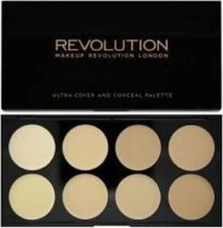 Makeup Revolution Cover & Conceal Cream Palette - Light -Cosmetica Winkel 1177x1200 4