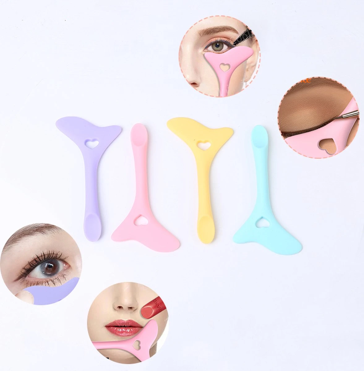 Eyeliner Tool - Wing - Winged Eyeliner - Eyeliner Aid - Applicator - Eyeliner Helper - Mascara Helper - Perfecte Eyeliner - Perfect - Eye Make-Up Tool - 12 Eyeliner Tool - Wing - Winged Eyeliner - Eyeliner Aid - Applicator - Eyeliner Helper - Mascara Helper - Perfecte Eyeliner - Perfect - Eye Make-Up Tool - - Afbeelding 10