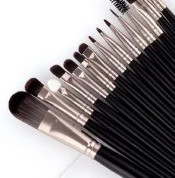 Evvie 20-delige Make-up Kwasten Set - Rosé Zwart 11 Evvie 20-delige Make-up Kwasten Set - Rosé Zwart -Cosmetica Winkel 1179x1200 4