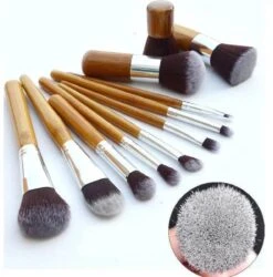 10-delig Bamboe Make-up Geschenkset- Make-up Kwasten - Make Up Brush- Poederkwast -Make Up Penselen Set -Foundation Kwast- Poeder Kwast- Concealer Brush- Lip Brush -Cosmetica Winkel 1186x1200 4