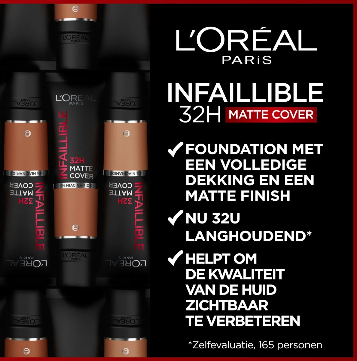 L’Oréal Paris Infaillible 32H Matte Cover Foundation - 320 - Foundation Met Een Volledige Dekking En Een Matte Finish - 30 Ml 7 L’Oréal Paris Infaillible 32H Matte Cover Foundation - 320 - Foundation Met Een Volledige Dekking En Een Matte Finish - 30 Ml - Afbeelding 5