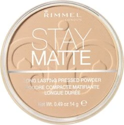 Rimmel London Stay Matte Pressed Powder - 003 Peach Glow 33 Rimmel London Stay Matte Pressed Powder - 003 Peach Glow -Cosmetica Winkel 1190x1200 11