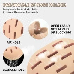 Siliconen Make Up Spons Houder/Fopspeen Bakje/Speen Ophangbare Bak/ Onbreekbare Milieuvriendelijke Make-up Hoes/make-up Spons Houder/ Make-up Tools/ Wasbare Make-up Spons Houder/ SiliconeMake Up Holder/ Ophangbare Make-up Houder /Make-up Tools Reizen -Cosmetica Winkel 1193x1200 10