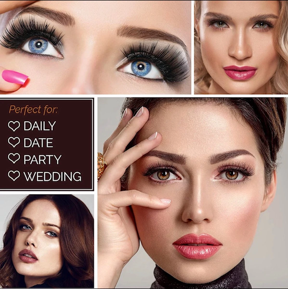 Nepwimpers - Nep Wimpers - Valse Wimpers - Lashes - False Lashes - Magnetische Wimpers - Magnetische Eyeliner - Miami 13 Nepwimpers - Nep Wimpers - Valse Wimpers - Lashes - False Lashes - Magnetische Wimpers - Magnetische Eyeliner - Miami - Afbeelding 11