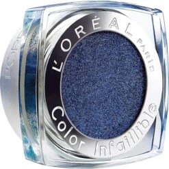 L’Oréal Paris Color Infallible - 006 All Night Blue - Oogschaduw -Cosmetica Winkel 1199x1200 1