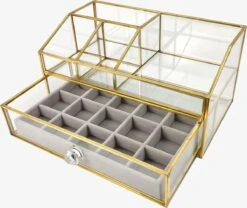 Make Up Organizer Stella | Goud| Cosmetica Organizer|sieraden Organizer | Make Up Organizer | Beautybox | Vitrine Boxje | Glazen Box |Makeup Organizer |Beauty Organizer | Makeupbox |Organizer | Storage Box |Make-uporganizer| Opbergdoos | Sieradendoos 18 Make Up Organizer Stella | Goud| Cosmetica Organizer|sieraden Organizer | Make Up Organizer | Beautybox | Vitrine Boxje | Glazen Box |Makeup Organizer |Beauty Organizer | Makeupbox |Organizer | Storage Box |Make-uporganizer| Opbergdoos | Sieradendoos -Cosmetica Winkel 1200x1012 4