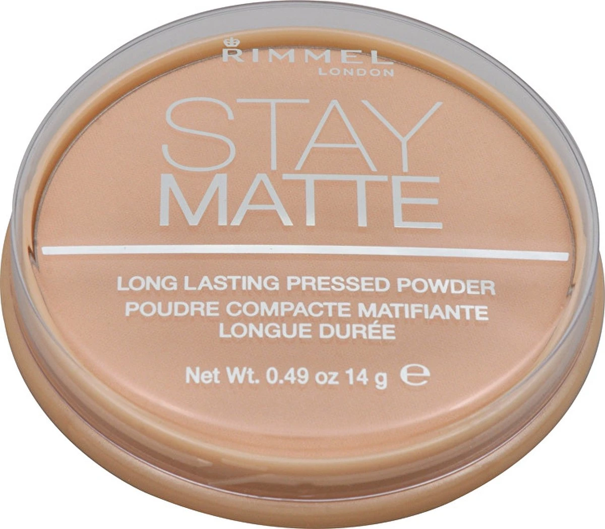 Rimmel London Stay Matte Pressed Powder - 001 Transparent - Powder 14 Rimmel London Stay Matte Pressed Powder - 001 Transparent - Powder - Afbeelding 12