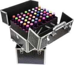 Cosmetica Of Nagel Koffer XL Zwart Glad 13 Cosmetica Of Nagel Koffer XL Zwart Glad -Cosmetica Winkel 1200x1050 3