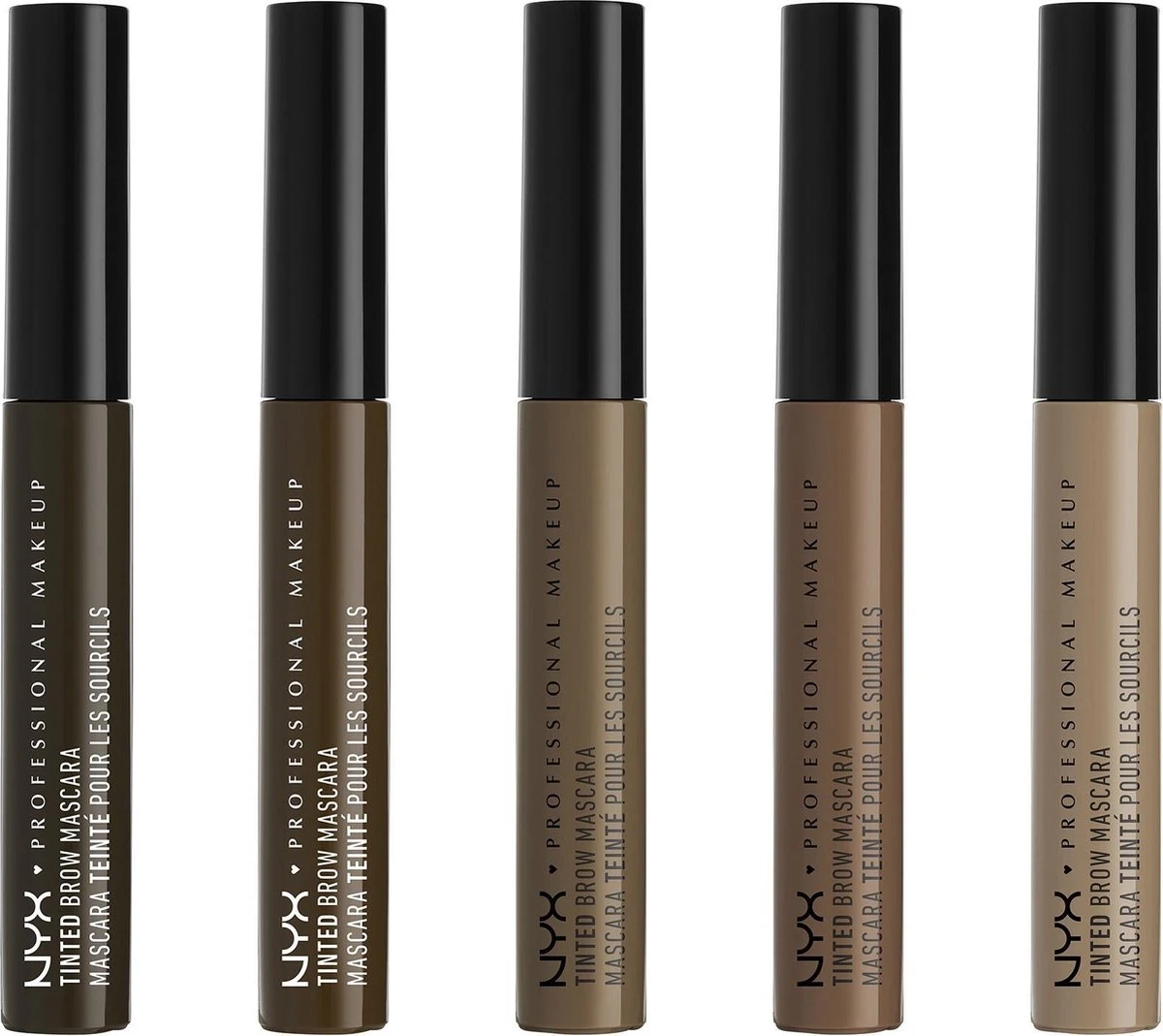 NYX Professional Makeup Tinted Brow Mascara - Chocolate TBM02 - Wenkbrauwgel 6 NYX Professional Makeup Tinted Brow Mascara - Chocolate TBM02 - Wenkbrauwgel - Afbeelding 4