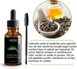 100% Natuurlijke Groei - Wenkbrauwserum - Vollere Wenkbrauwen - Castor Olie - Wenkbrauw Serum - 10ML -Cosmetica Winkel 1200x1075 1
