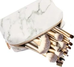 Evvie 24-delige Make-up Kwastenset - Beige/Goud - In Etui Marble 16 Evvie 24-delige Make-up Kwastenset - Beige/Goud - In Etui Marble -Cosmetica Winkel 1200x1081 1